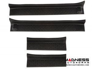Jeep Wrangler JL Door Entry Guard Kit - Front - Rugged Ridge - All Terrain - Black 